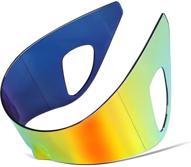 Yiran Health & Beauty Sonnenbrille Wrap Around, randlos, blue, multicolor - Bild 1
