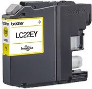 Brother Druckerpatrone LC22EY Gelb für Inkjet-Drucker MFC-J5920DW und MFC-J 5920 - Bild 1