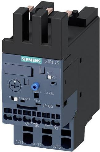 Siemens Überlastrelais 3RB3026-2SE0 in Grau mit 1 Schließer und 1 Öffner - Bild 1