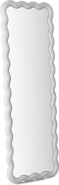 Normann Copenhagen Illu Spiegel in Weiß mit dimmbarer LED-Beleuchtung und modernem Design - Bild 1