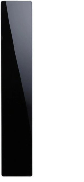 Relaxdays Magnettafel aus Glas und Metall in Schwarz, magnetisch beschreibbar, B: 80 cm, H: 15 cm - Bild 1