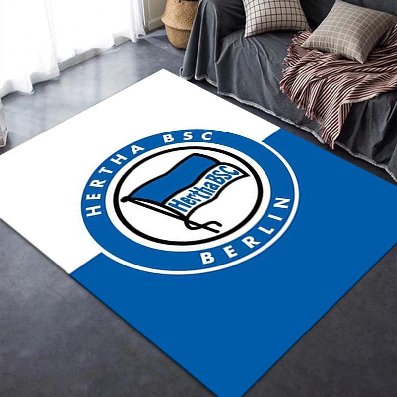 Hertha BSC Teppich On My Love Home in Blau, rutschfest und waschbar, B/T: 90 x 60 cm - Bild 7