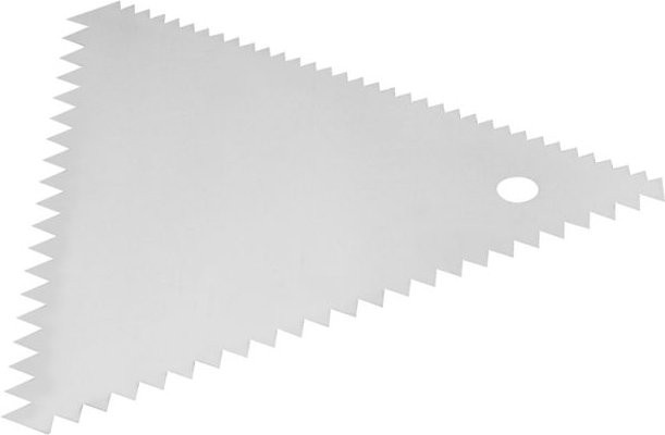 Schneider Teigschaber aus Edelstahl in Silber, B/L: 11 x 11 cm - Bild 1