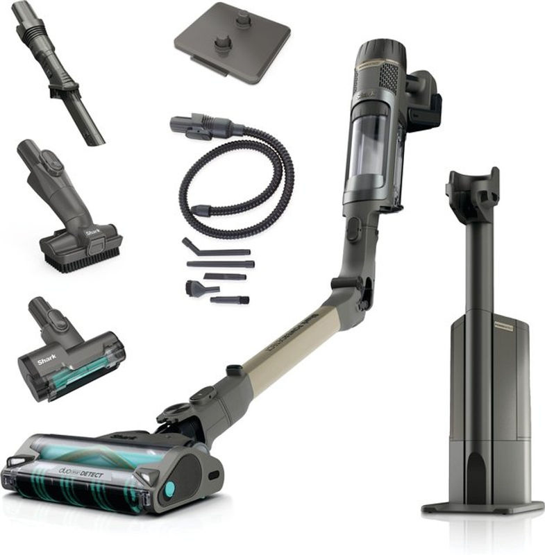 SharkNinja Detect Pro Max PowerDetect Clean & Empty Akku-Staubsauger für Tierhaare, Espresso, beutellos, braun - Bild 2