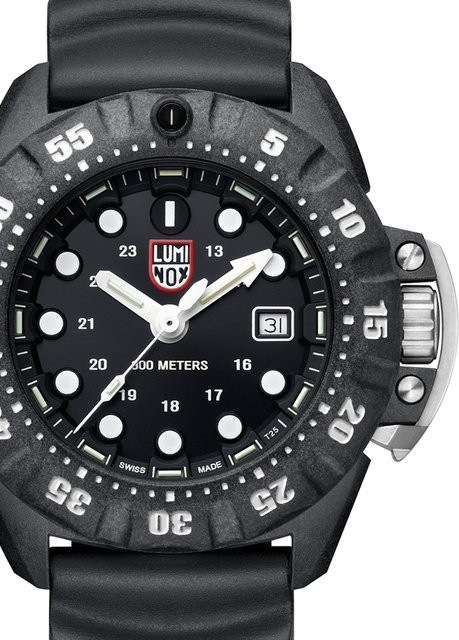Luminox Armbanduhr, Quarz, Kunststoff, 45 mm, Schwarz, Herren - Bild 1