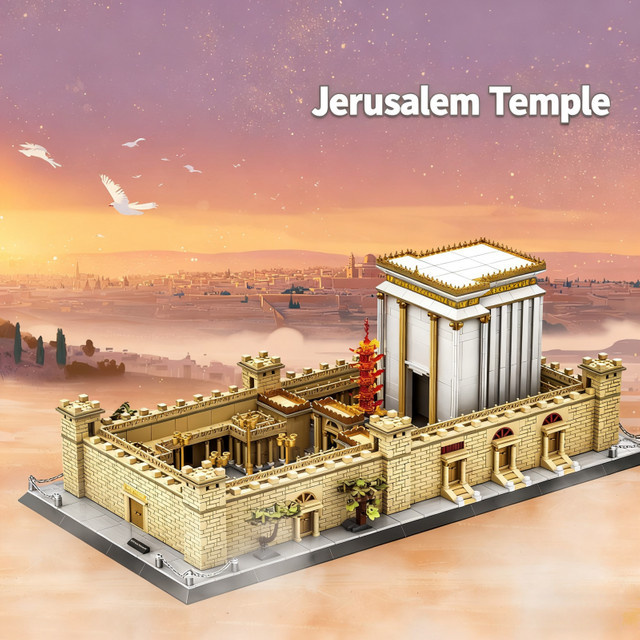 BALODY Jerusalem Tempel, Bausteine, 3233 Teile - Bild 1