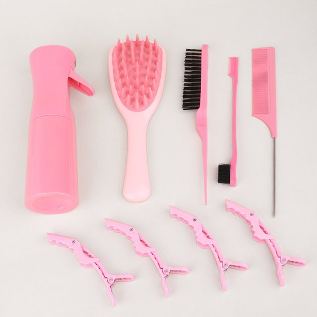 7-teiliges Haarfärbewerkzeug-Set mit Gießkanne und Shampoo-Bürste - Bild 1