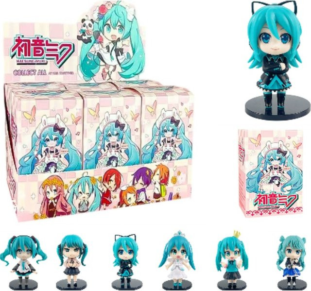 LDCX Chibi Hatsune Miku Blind Box Figur, Vocaloid, Einzelfigur - Bild 1