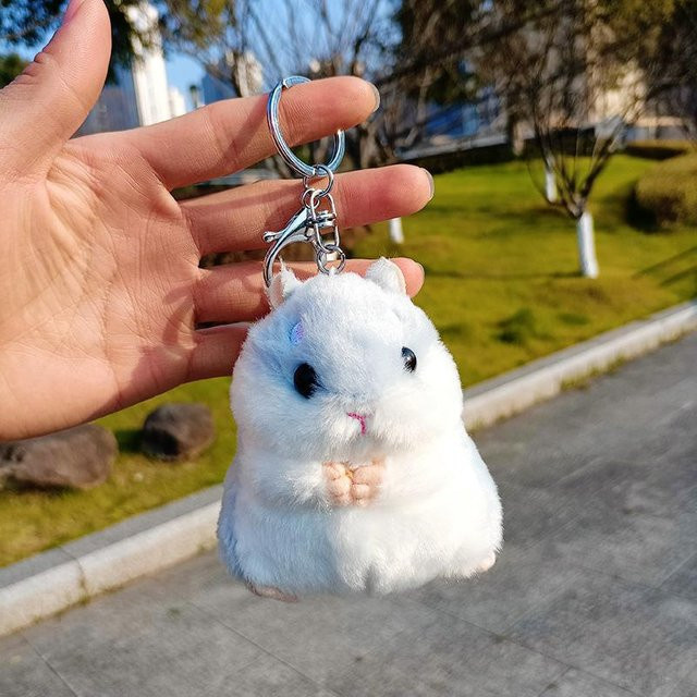 Yiran toy Hamsterpuppe, Plüschtier, weiß - Bild 1