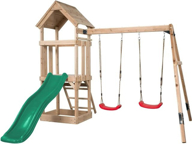 Swing King Spielturm Noa Grün B/T/H: 234 x 265 x 280 cm FSC® zertifiziert - Bild 1