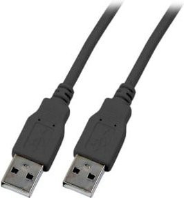 EFB-Elektronik USB 2.0 Anschlusskabel A-A in Schwarz, Länge: 5,0 m - Bild 1