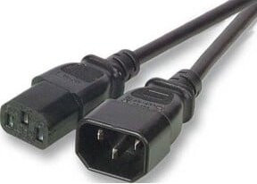 EFB Elektronik Kaltgeräteverlängerung C13-C14 Schwarz, Länge: 3 m - Bild 2