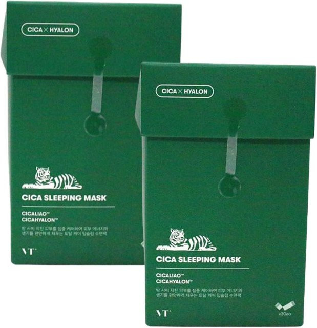 VT Cica Schlafmaske, 60 Sachets, Centella Asiatica, Gel, Unisex - Bild 1