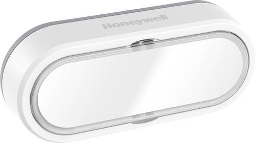 Honeywell Home Funk-Klingeltaster mit LED-Anzeige und wechselbarem Namensschild in Weiß - Bild 1