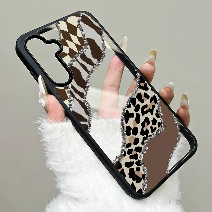 Weiche Silikon-Handyhülle mit Leoparden-Design für Samsung Galaxy A56 5G A55 A54 A36 A35 A26 A25 A17 A16 A15 A14 A13 A12 A07 A06 A05s in Multicolour - Bild 6
