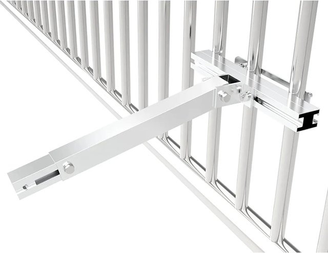ABSSAR Multi-Halteset für 1 Solarpanel aus Aluminium in Silber - Bild 1