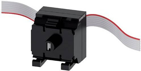 Siemens Terminalmodul 3SU1401-1ME60-1DA1 IP20 in Schwarz und Weiß aus Kunststoff - Bild 1