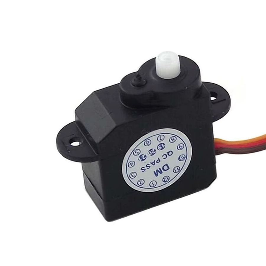 Wishiot DM-S0020 Ultra-Micro Servo, Kernloser Motor, 180 Grad, Schwarz - Bild 2