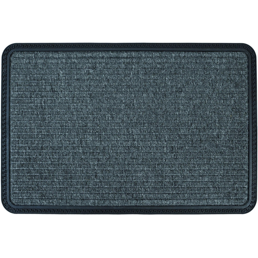 Astra Fußmatte Border Star Grau mit Sternen Muster B: 60 cm, T: 40 cm, H: 1 cm - Bild 3