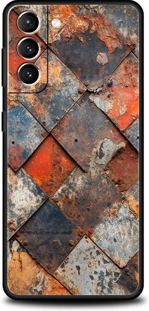 Handyhülle im Vintage Industriestil mit Rost-Optik für Samsung Galaxy S26 S25 S24 S23 S22 S21 FE Ultra Plus Edge aus weichem TPU, Multicolour - Bild 1