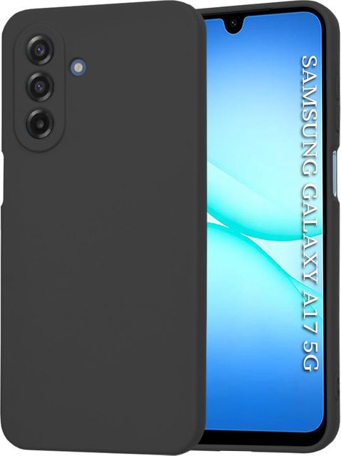Techsuit SoftFlex Schutzhülle für Samsung Galaxy A17 5G in Schwarz - Bild 1