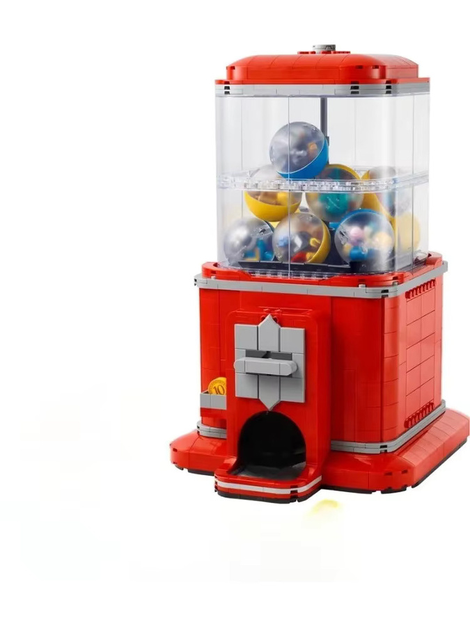 Potdemiel Kapsel-Verkaufsautomat, Bausteine-Set, 1343 Teile - Bild 3