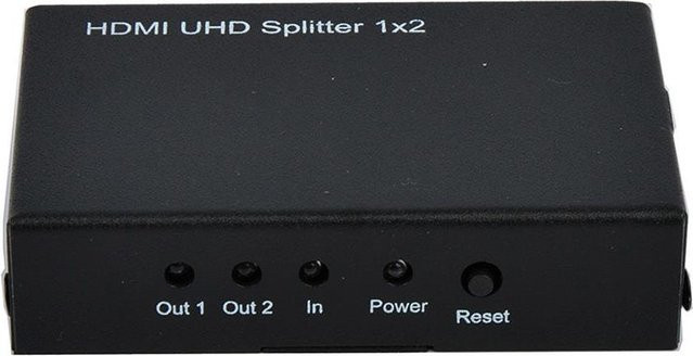 Roline HDMI-Splitter 3840 x 2160 Pixel Schwarz - Bild 2