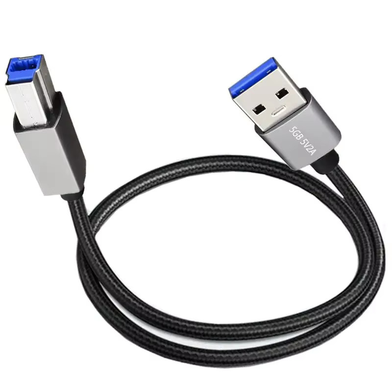 BSN USB 3.0 Druckerdatenkabel mit A-Stecker auf B-Stecker für Drucker und Festplattengehäuse - Bild 3