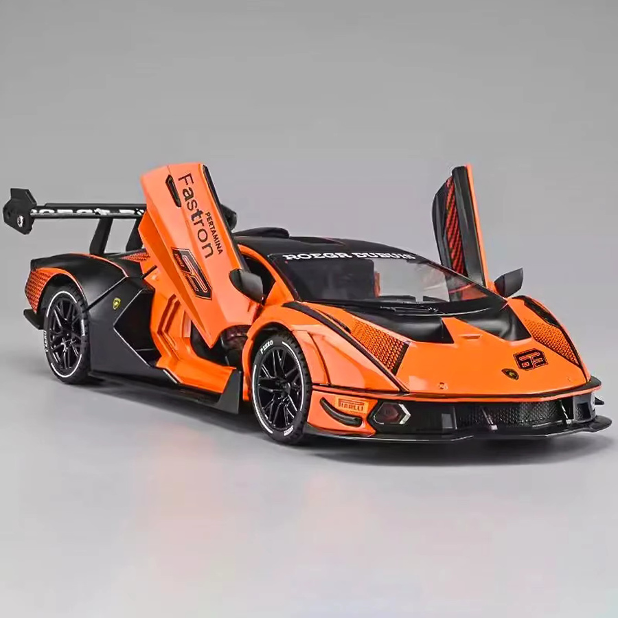 Hot Wheels Lamborghini scv12 Diecast Automodell, mit Ton- und Lichteffekten - Bild 3