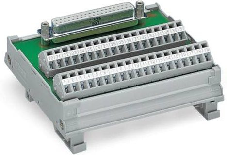 WAGO 289-558 Übergabebaustein D-SUB-Buchsenleiste in Grau - Bild 1