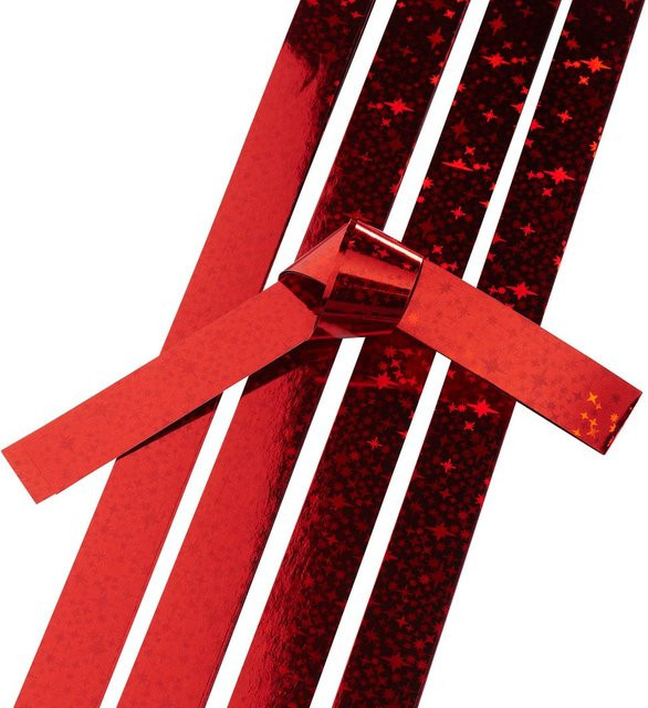 Papierstreifen Holografie von Gebrüder Bertels in Rot - Bild 1