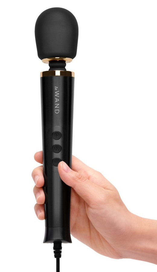Le Wand Plug-In Vibrationsmassager Schwarz, Länge: 25,4 cm - Bild 3
