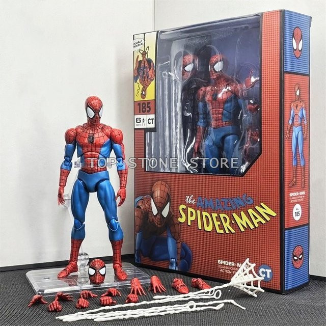 CT Toys Spiderman Mafex 185 Peter Parker Miles Morales Actionfigur - Bild 1