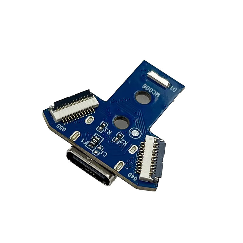 CHENJ USB-C Schnelllade-Board für PS4-Controller als DIY-Ersatzteil für PlayStation JDS-010 011 020 030 040 050 055 in Blau - Bild 3