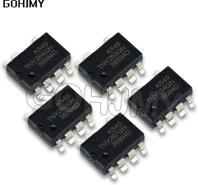 GOHJMY 10er Set TNY264GN SOP-7 Halbleiter Typen TNY253GN TNY254GN TNY266GN TNY267GN TNY268GN TNY274GN TNY276GN TNY277GN TNY278GN TNY280GN TOP234GN in Schwarz - Bild 1