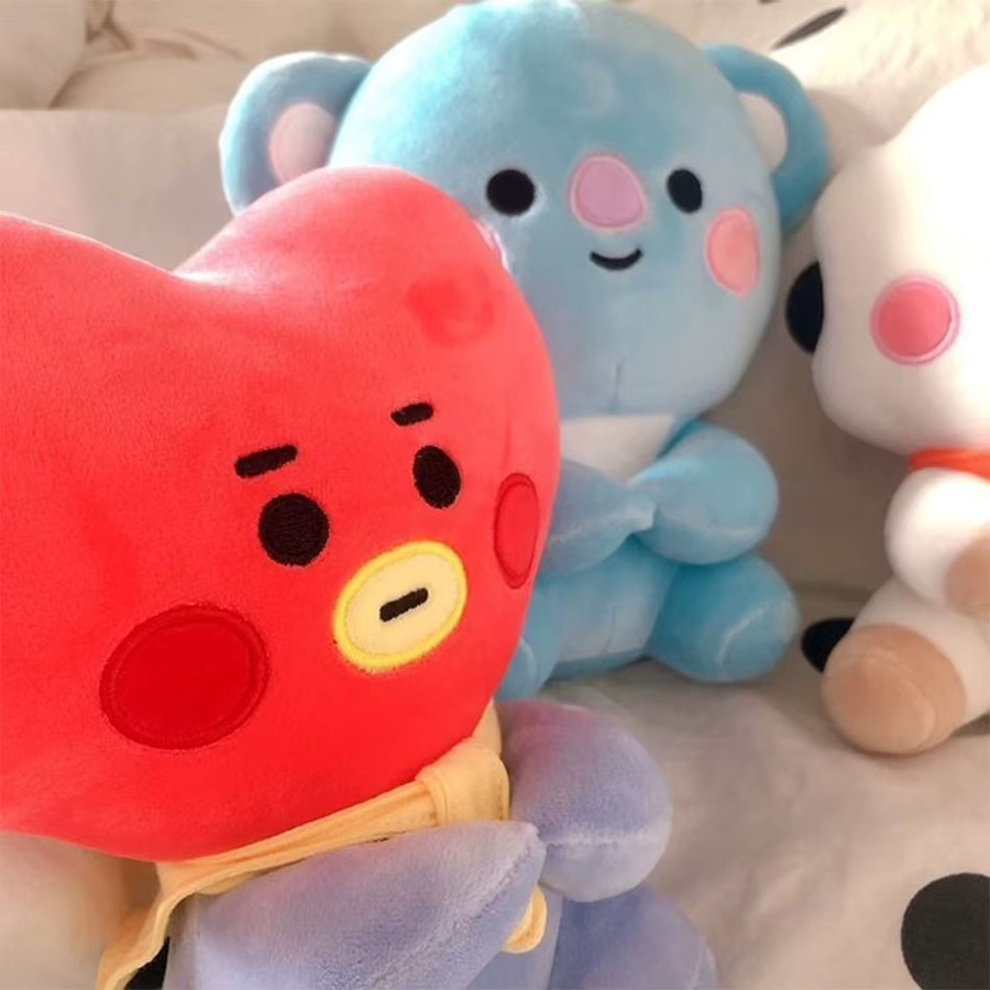 Bandai Plüschtiere Kawaii Mini-Schlüsselanhänger, 21-teiliges Set - Bild 2