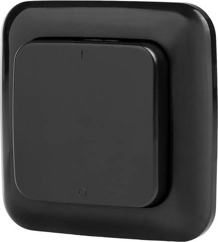 Smartwares Funk-Wandschalter-Set Schwarz mit Batterie für Außenbereich und Garten IP55 - Bild 1