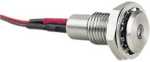 Bulgin DX0507/GN/24V LED-Signalleuchte Grün aus Edelstahl 24 V/DC 2.2V 100 mcd - Bild 1