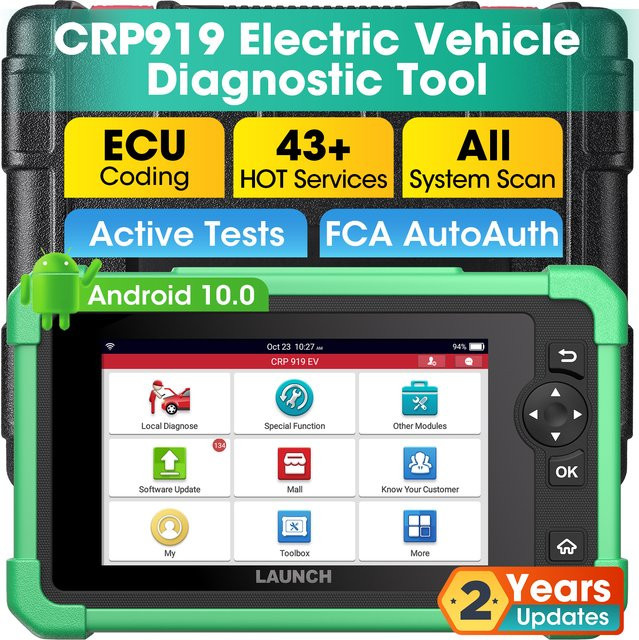 LAUNCH CRP919EV Diagnosegerät für Elektrofahrzeuge und Kfz-Scanner - Bild 1