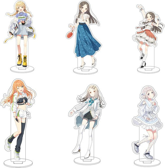Bandai Gakuen Idolmaster Acryl-Figurenständer, 16cm - Bild 1