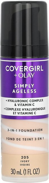 Olay Simply Ageless 3-in-1 Foundation, 205 Ivory, 30 ml - Bild 1