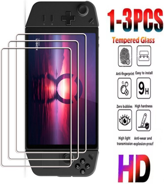 Lenovo Legion Go (8,8 Zoll) 2023 Displayschutzfolie aus gehärtetem Glas 9H HD, transparent, Anti-Fingerprint - Bild 1