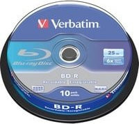 Verbatim Blu-ray-Rohlinge BD-R 25 GB in Blau - Bild 1