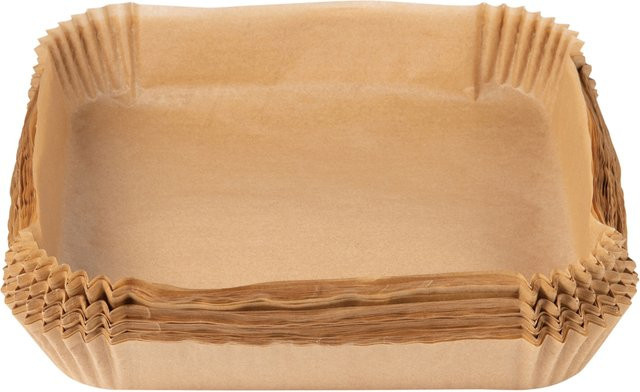 MASTERPRO Backpapier-Formen für Heißluftfritteuse, braun, passend für 3-5L - Bild 1