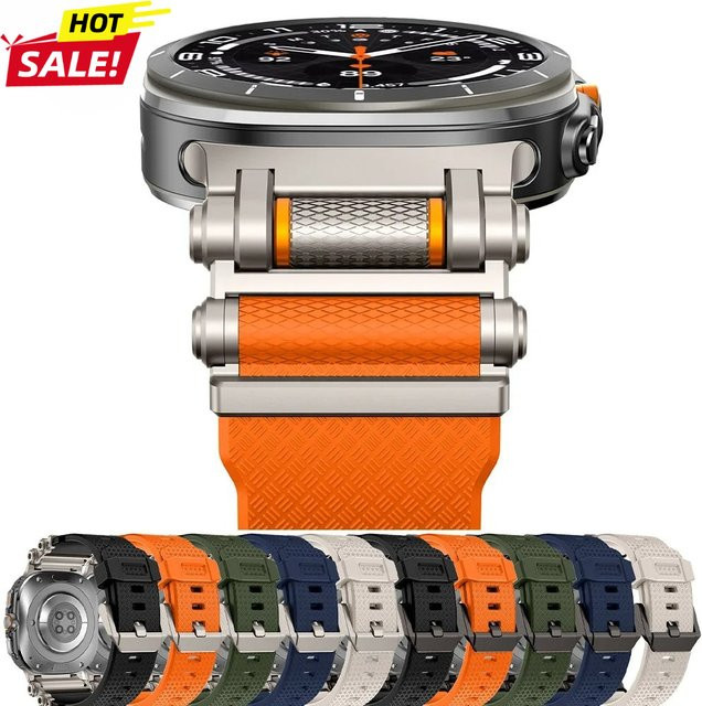 FancyWrist Uhrenarmband Silikon, Bunt, Unisex, Samsung Galaxy Watch 8 Ultra 47 mm - Bild 1