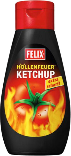 Felix Ketchup Höllenfeuer extra scharf 450 g - Bild 1
