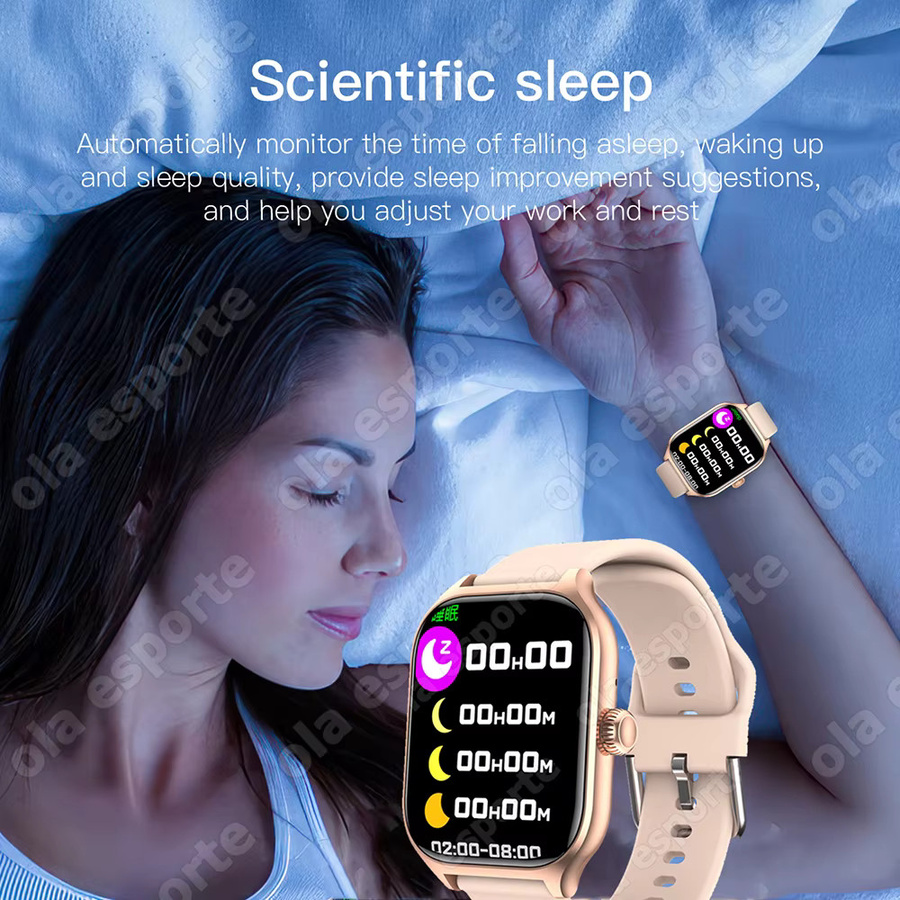 Ola Esporte Smartwatch, Silber, Silikon, Unisex - Bild 5