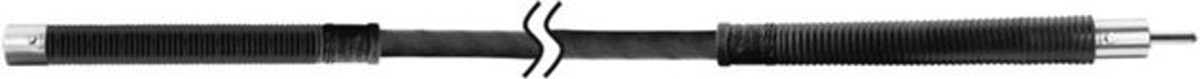 PFERD Biegewelle BW 10 SE 11 DIN10 G28 in Schwarz mit 18.000-750 RPM ohne Handstück - Bild 2