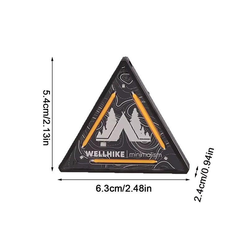 Gmarty LED-Mini-Richtungsleuchte für den Außenbereich mit 4 Beleuchtungsmodi und einstellbarer Helligkeit, wasserdichte Camping-Rucksack-Leuchte für deine Nachtsicherheit - Bild 2