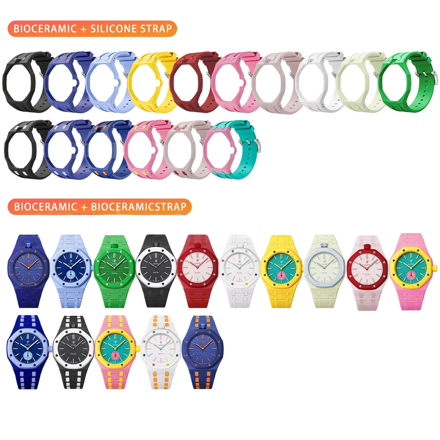 AP & Swatch Uhrengehäuse, Biokeramik, Unisex - Bild 3